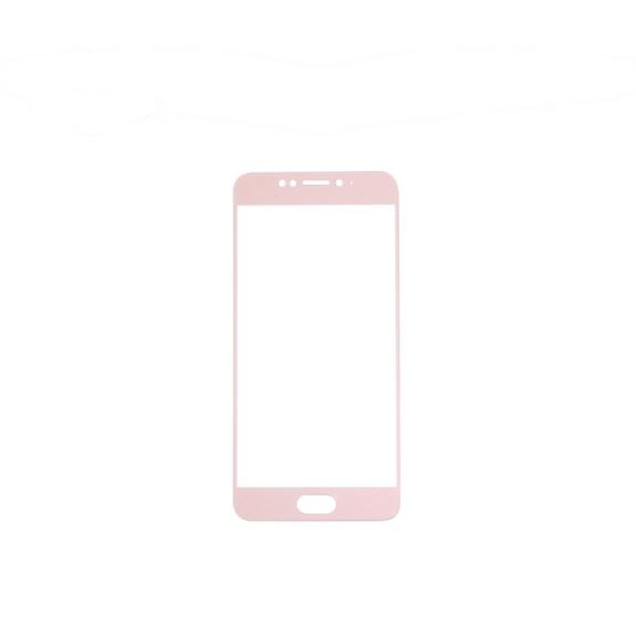 PROTECTOR DE PANTALLA CRISTAL TEMPLADO 3D ROSA PARA MEIZU MX6