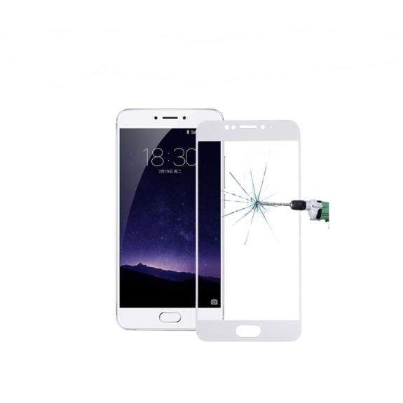 PROTECTOR DE PANTALLA CRISTAL TEMPLADO 3D PLATA PARA MEIZU MX6