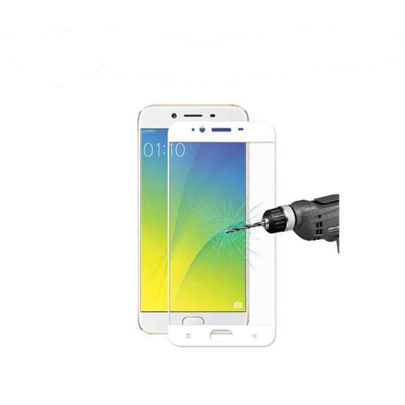 PROTECTOR DE PANTALLA CRISTAL TEMPLADO 3D BLANCO PARA OPPO R9S