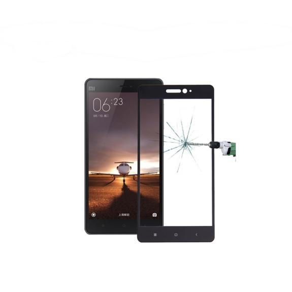 PROTECTOR PANTALLA CRISTAL TEMPLADO 3D NEGRO PARA XIAOMI MI 4C