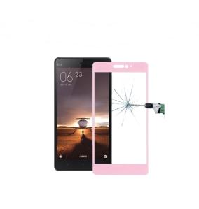 PROTECTOR DE PANTALLA CRISTAL TEMPLADO 3D ROSA PARA XIAOMI MI 4C