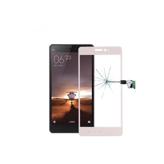 PROTECTOR PANTALLA CRISTAL TEMPLADO 3D DORADO PARA XIAOMI MI 4C