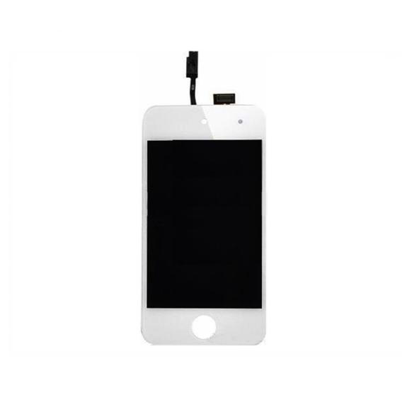 Pantalla para iPod Touch 4 blanco sin marco