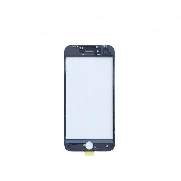 Cristal frontal de pantalla para iPhone 8 / SE 2020 negro