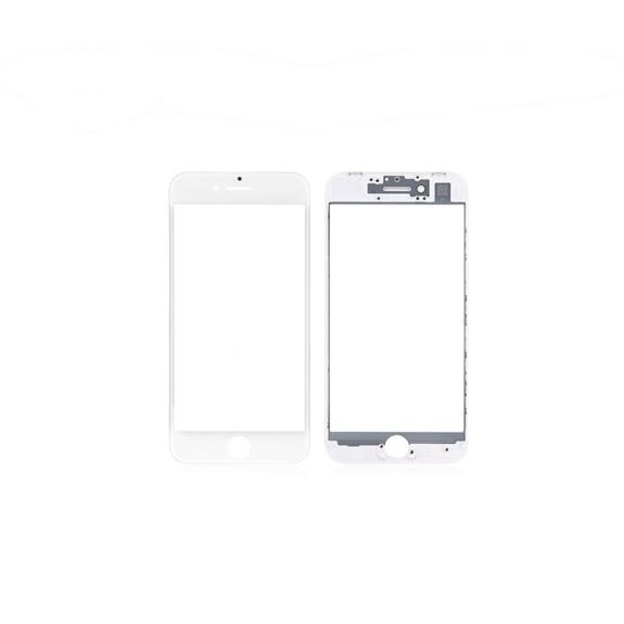 Cristal frontal de pantalla para iPhone 8 / SE 2020 blanco