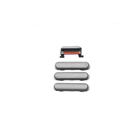 Botones laterales para iPhone 6 gris espacial