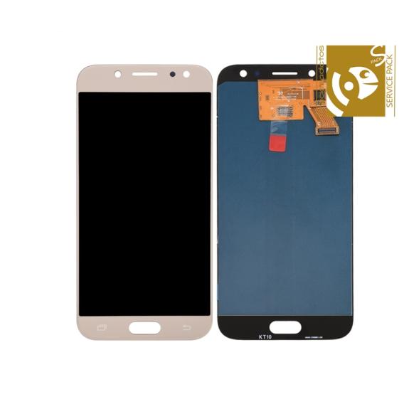 Pantalla para Samsung Galaxy J5 2017 dorado SERVICE PACK