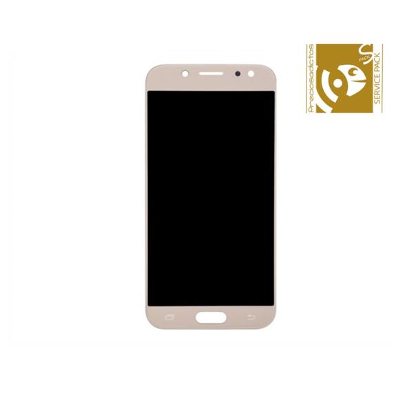 Pantalla para Samsung Galaxy J5 2017 dorado SERVICE PACK