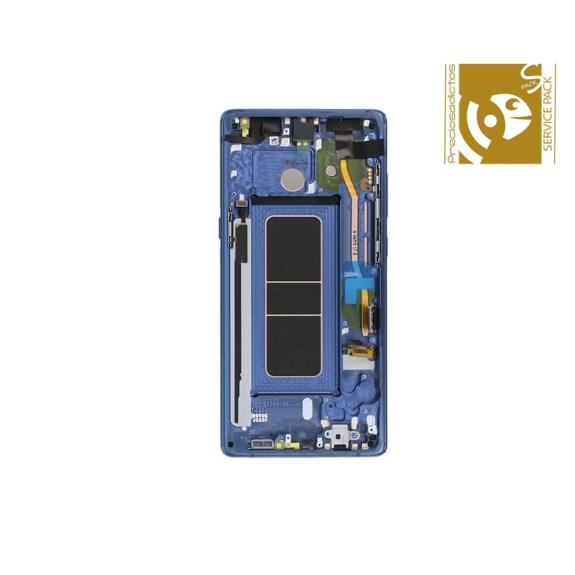 Pantalla SERVICE PACK para Samsung Galaxy Note 8 azul