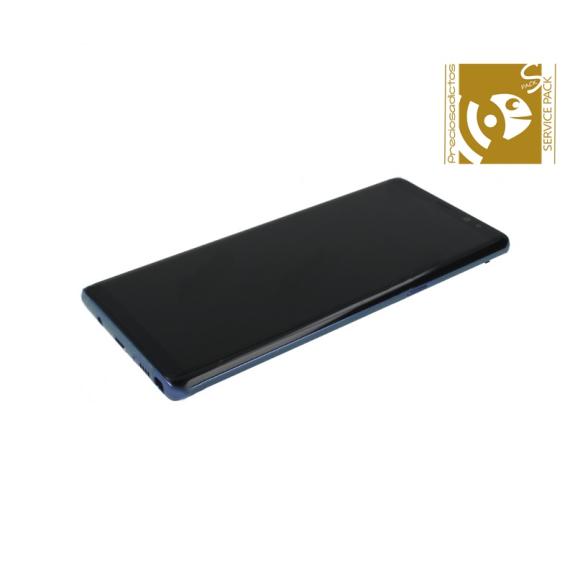 Pantalla SERVICE PACK para Samsung Galaxy Note 8 azul