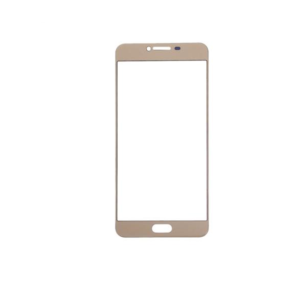 Cristal para Samsung Galaxy C7 dorado