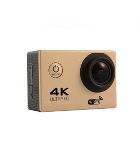 VIDEO - CAMARA ACCION DEPORTIVA 4K ULTRA HD - WIFI - DORADA