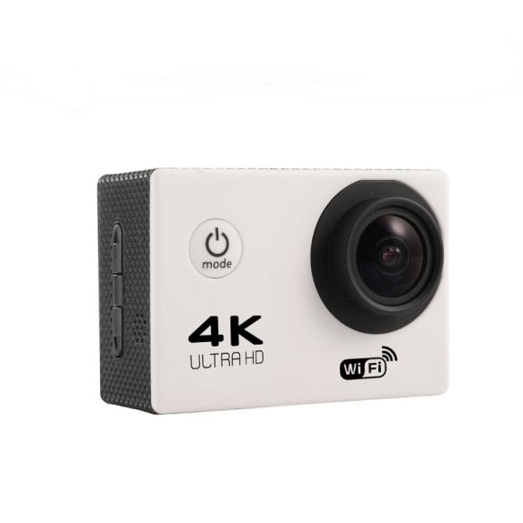 VIDEO - CAMARA ACCION DEPORTIVA 4K ULTRA HD - WIFI - BLANCO