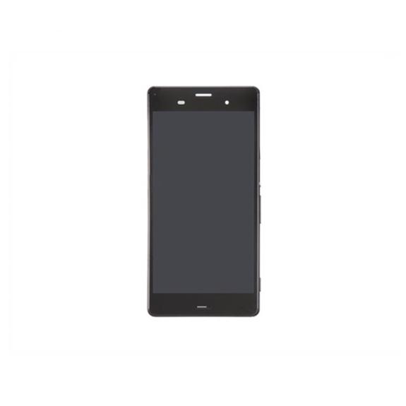 PANTALLA CON MARCO (DUAL SIM)  PARA SONY XPERIA Z3 NEGRO