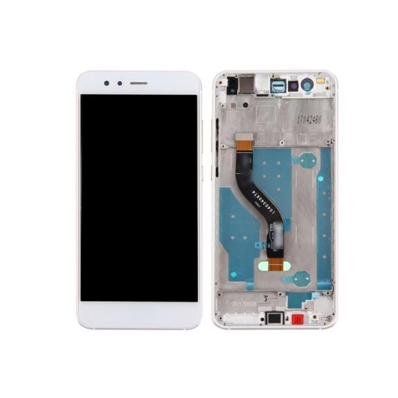 Pantalla para Huawei P10 Lite con marco blanco