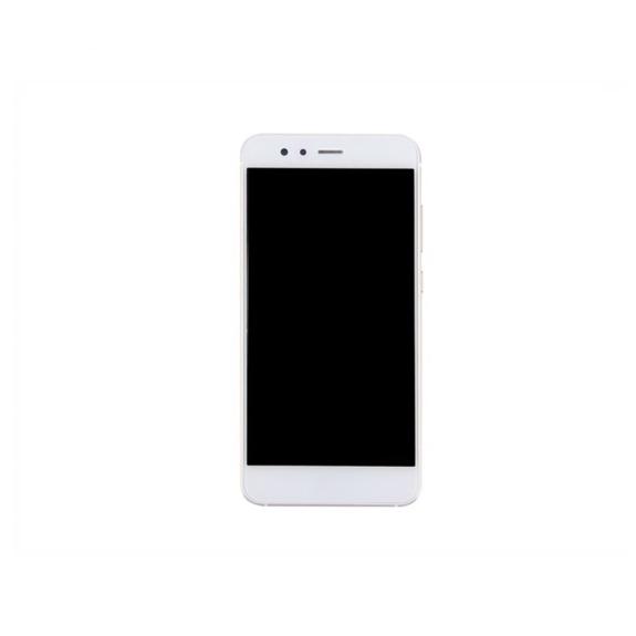 Pantalla para Huawei P10 Lite con marco blanco