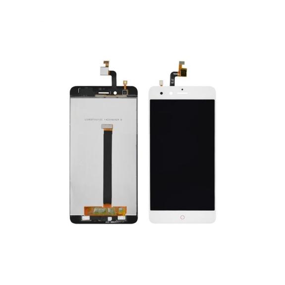 PANTALLA LCD COMPLETA PARA ZTE NUBIA Z11 MINI BLANCO SIN MARCO