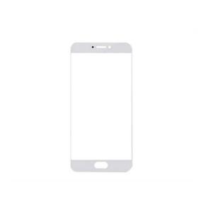 CRISTAL FRONTAL DE PANTALLA PARA MEIZU MX6 BLANCO