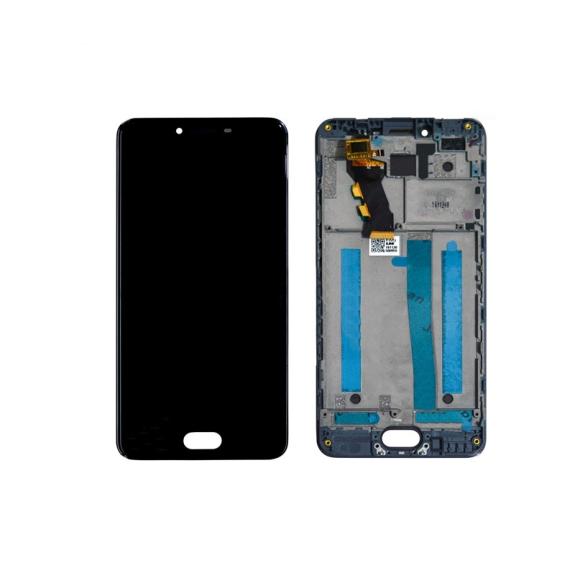 PANTALLA TACTIL COMPLETA PARA MEIZU M3S NEGRO CON MARCO