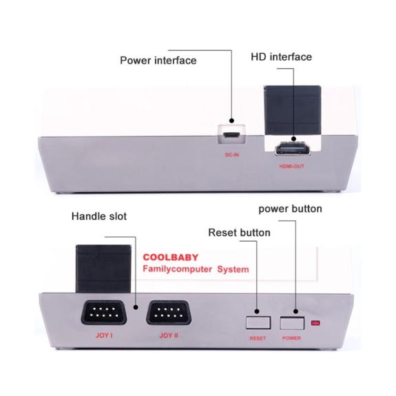 CONSOLA RETRO CLASICA VINTAGE CONEXION HDMI 600 JUEGOS CLASICOS