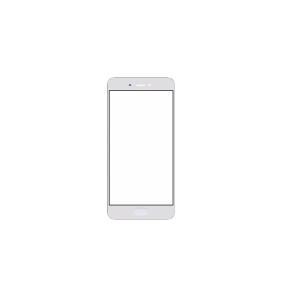 CRISTAL FRONTAL DE PANTALLA PARA XIAOMI MI 5S BLANCO