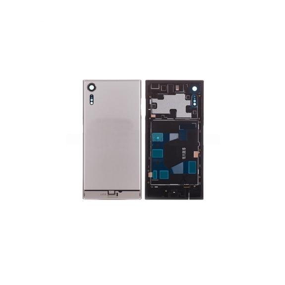 TAPA TRASERA CUBRE BATERIA PARA SONY XPERIA XZS PLATA