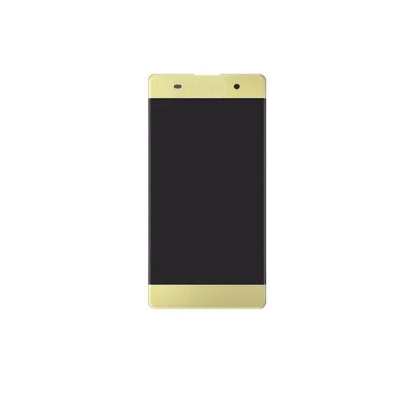 PANTALLA LCD COMPLETA PARA SONY XPERIA XA DORADO CON MARCO