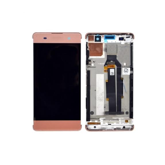 PANTALLA TACTIL LCD COMPLETA PARA SONY XPERIA XA ROSA CON MARCO