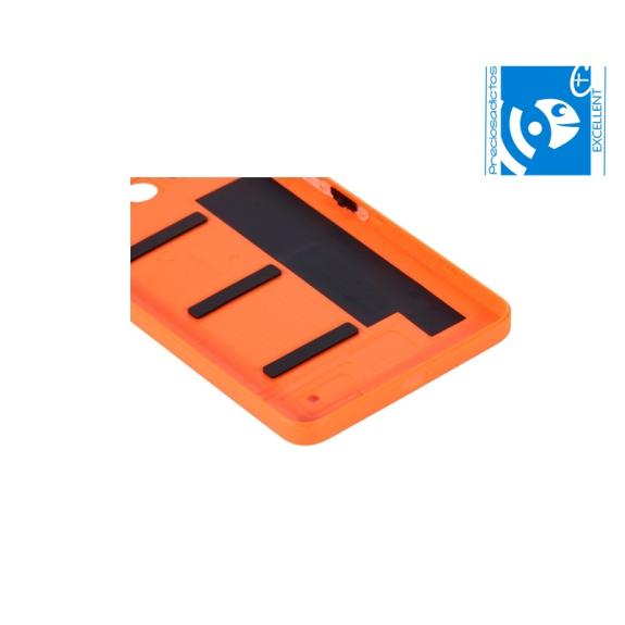 TAPA TRASERA CUBRE BATERIA PARA MICROSOFT LUMIA 640 NARANJA