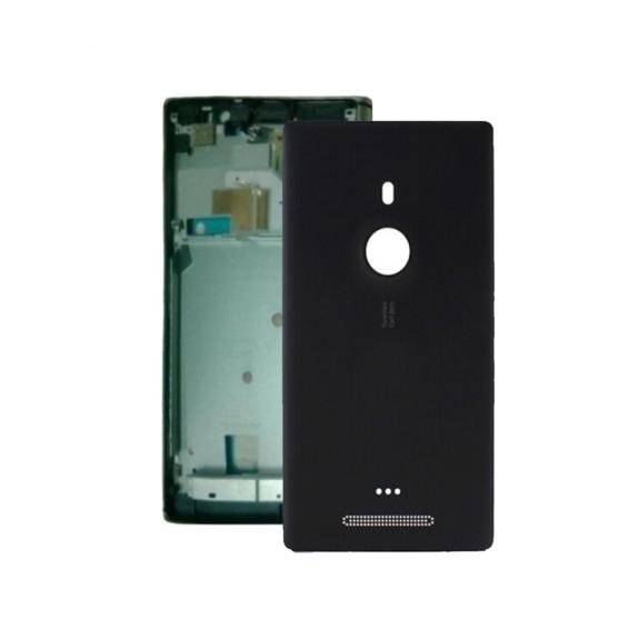 TAPA TRASERA CUBRE BATERIA PARA NOKIA LUMIA N925 NEGRO