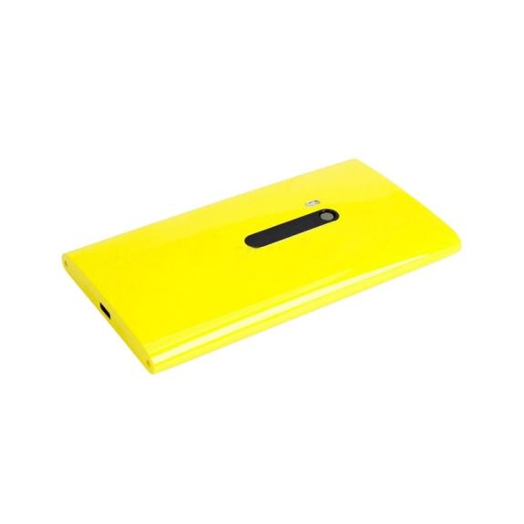 TAPA TRASERA CON FLEX DE CARGA PARA NOKIA LUMIA 920 AMARILLO