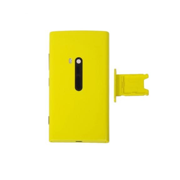 TAPA TRASERA CON FLEX DE CARGA PARA NOKIA LUMIA 920 AMARILLO