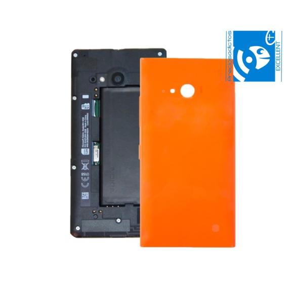 TAPA+ FLEX DE CARGA INALAMBRICA PARA NOKIA LUMIA 735 NARANJA