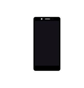 Tactile LCD screen full for Nokia 7 black without frame