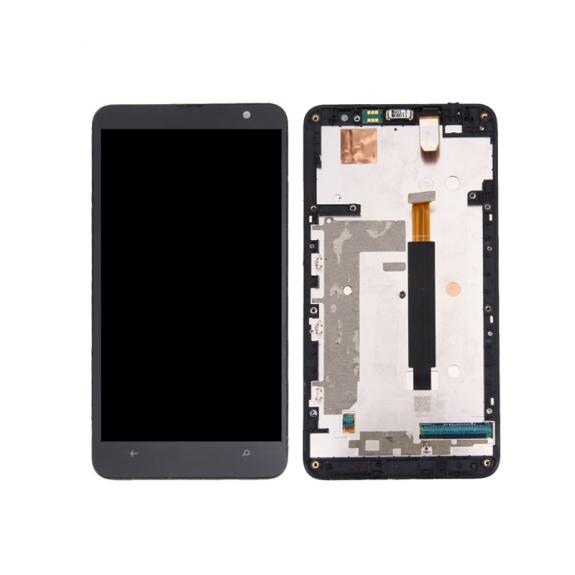 PANTALLA LCD COMPLETA PARA NOKIA LUMIA 1320 NEGRO CON MARCO