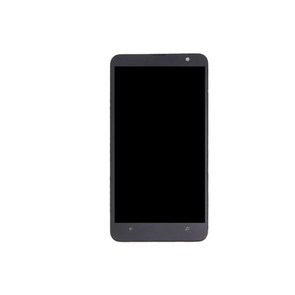 PANTALLA LCD COMPLETA PARA NOKIA LUMIA 1320 NEGRO CON MARCO