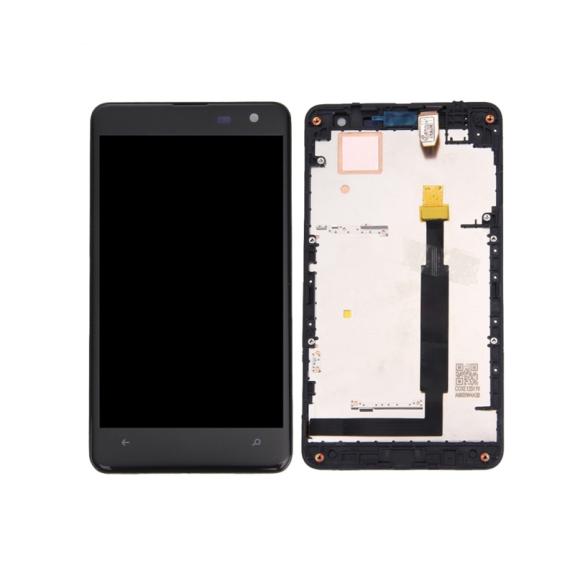 PANTALLA LCD COMPLETA PARA NOKIA LUMIA 625 NEGRO CON MARCO