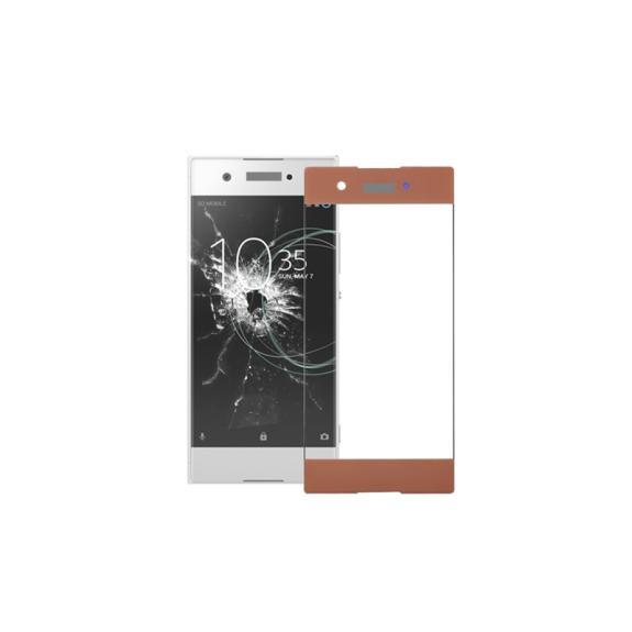 CRISTAL FRONTAL DE PANTALLA PARA SONY XPERIA XA1 ROSA