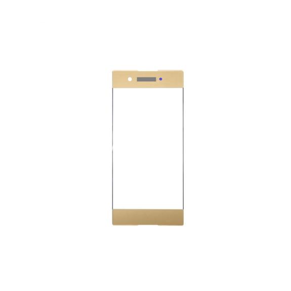 CRISTAL FRONTAL DE PANTALLA PARA SONY XPERIA XA1 DORADO