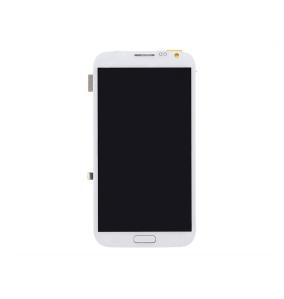 Pantalla para Samsung Galaxy Note 2 con marco blanco