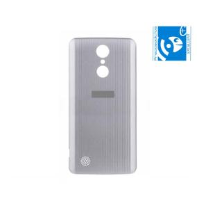 TAPA TRASERA CUBRE BATERIA PARA LG K8 2017 PLATA