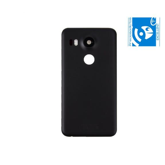 TAPA TRASERA CUBRE BATERIA PARA NEXUS 5X NEGRO