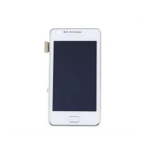 Full Screen for Samsung Galaxy S2 White with Frame