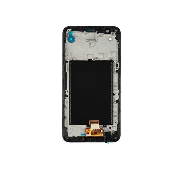 PANTALLA TACTIL LCD COMPLETA PARA LG K20 PLUS NEGRO CON MARCO