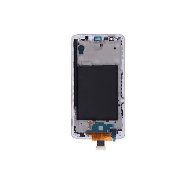 PANTALLA TACTIL LCD COMPLETA PARA LG STYLO 2 BLANCO CON MARCO