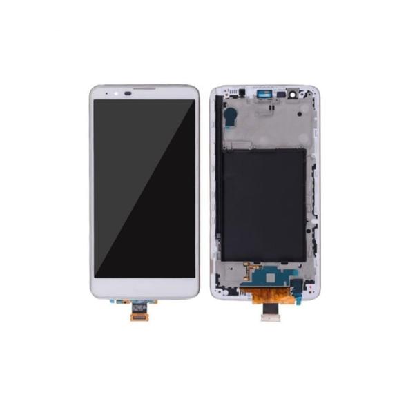 PANTALLA TACTIL LCD COMPLETA PARA LG STYLO 2 BLANCO CON MARCO