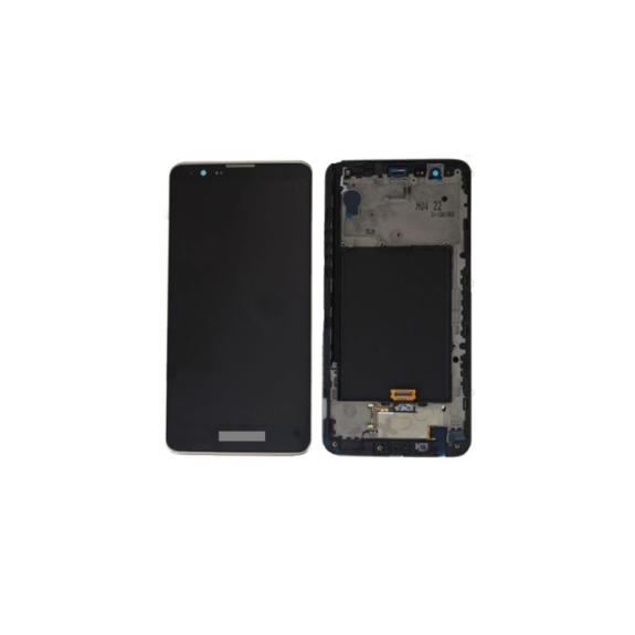 PANTALLA TACTIL LCD COMPLETA PARA LG STYLUS 2 NEGRO CON MARCO