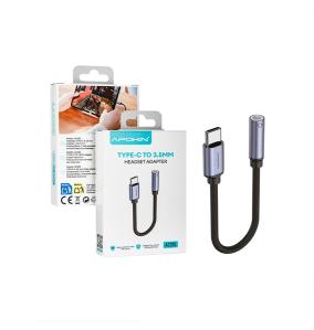 Adaptador Audio AC325 Tipo-C A Jack (3.5mm)