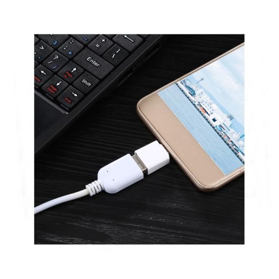 Adaptador micro USB a USB OTG
