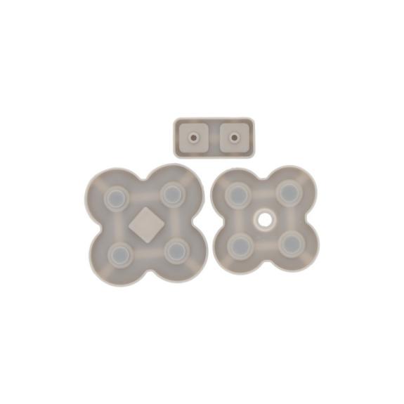 Almohadillas Silicona Para Nintendo DS Lite negro
